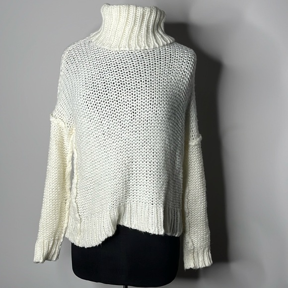 WOODEN SHIPS Knit Cowl Neck Sweater Size XS - Picture 1 of 9